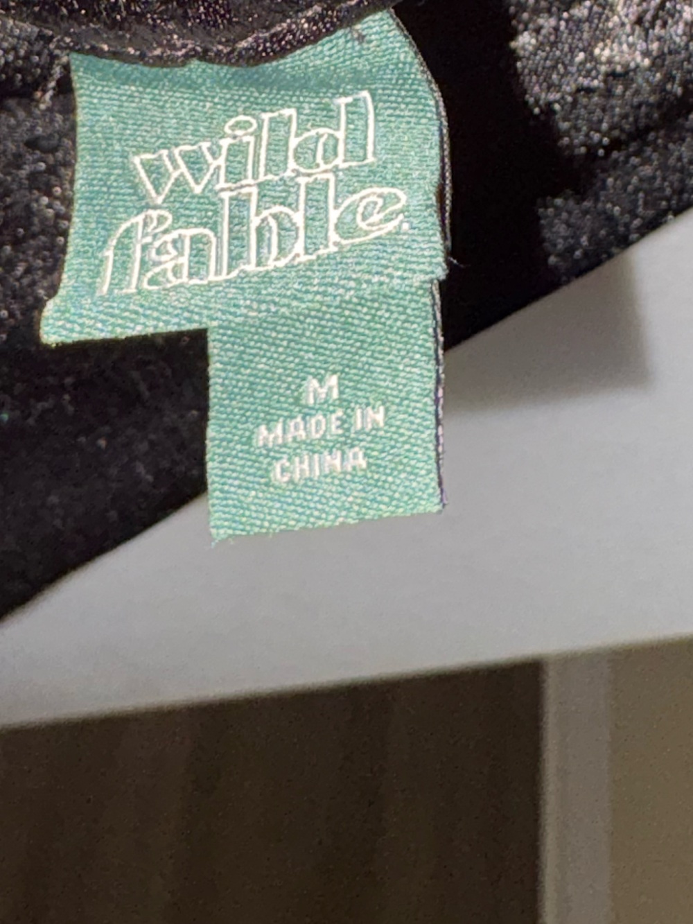 wild fable Black Satin Slip Dress - Picture 4 of 6